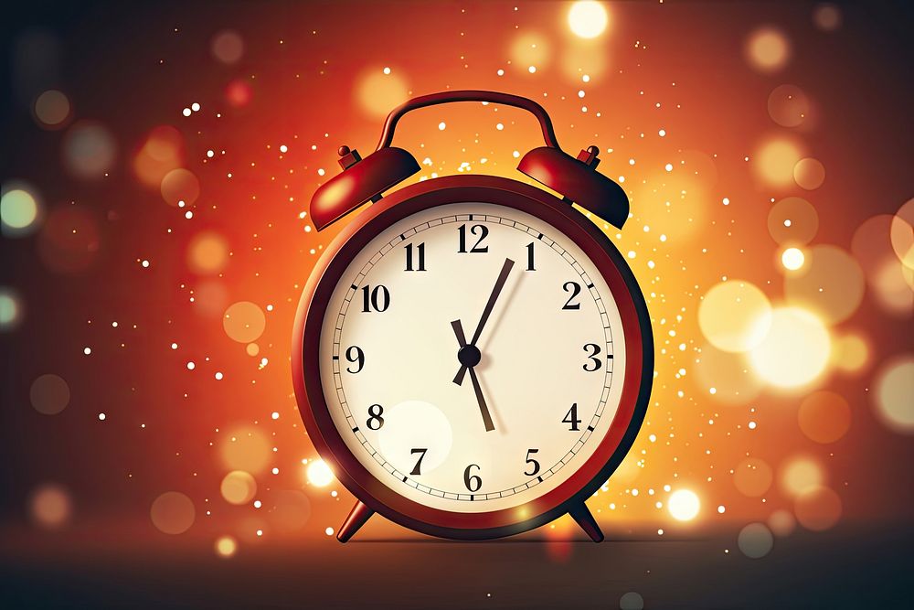 Countdown clock ticking illuminated celebration astronomy. AI generated Image by rawpixel.