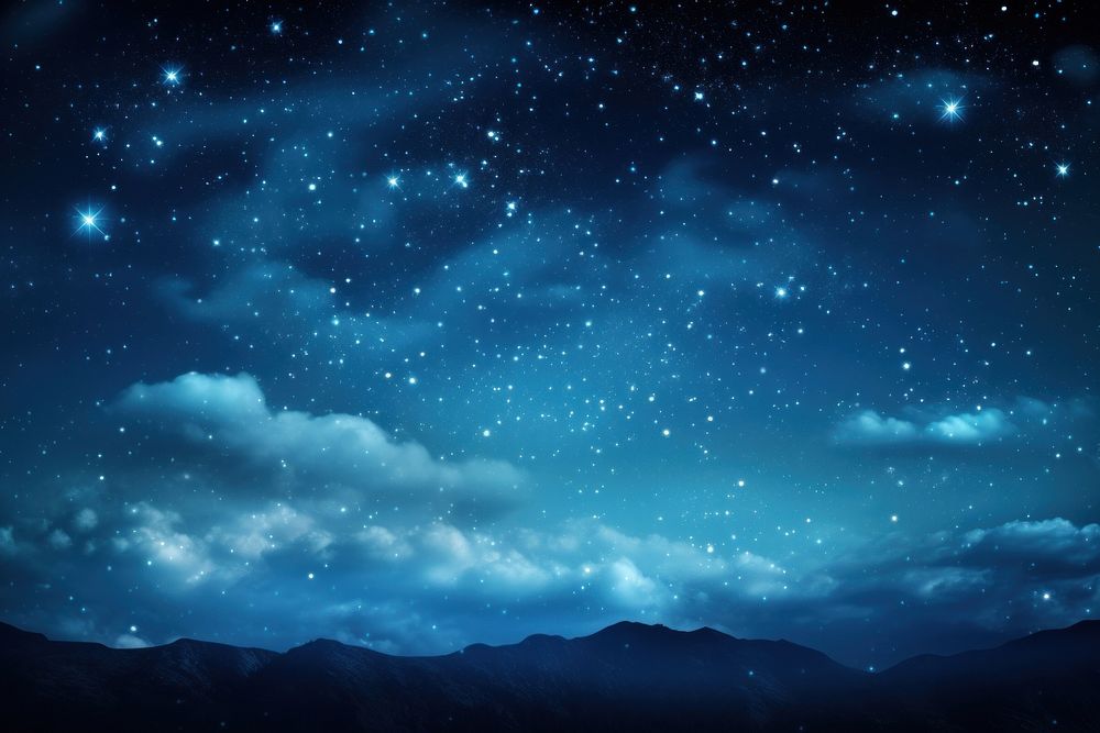 Night sky backgrounds astronomy. AI generated Image by rawpixel.