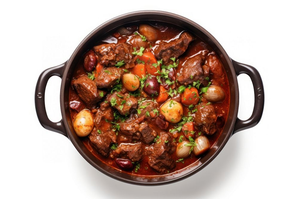 Beef stew curry meat food. AI generated Image by rawpixel.