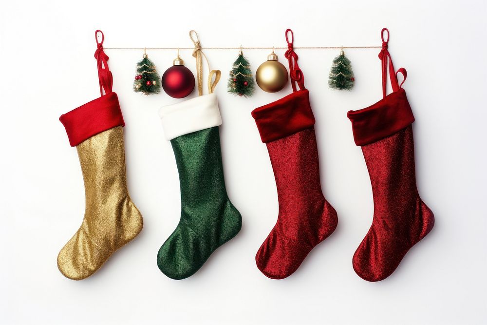 Christmas stockings christmas gift sock. AI generated Image by rawpixel.