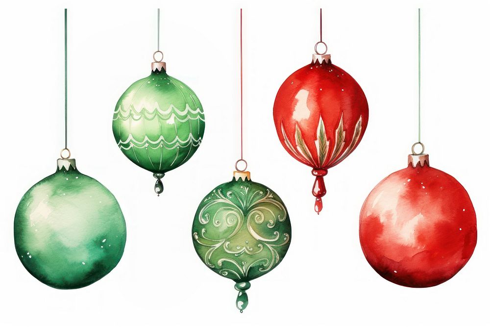 Christmas ball decoration christmas hanging. AI generated Image by rawpixel.