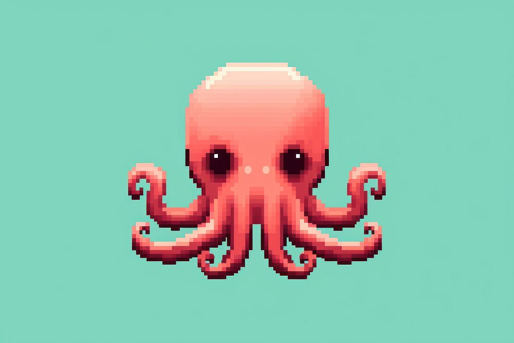 Cute Octopus octopus animal invertebrate. AI generated Image by rawpixel.