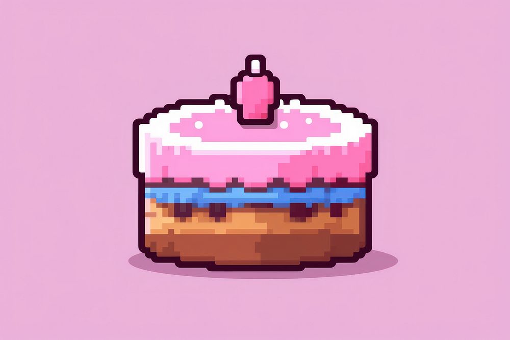 Cute cake dessert cupcake icing. AI generated Image by rawpixel.