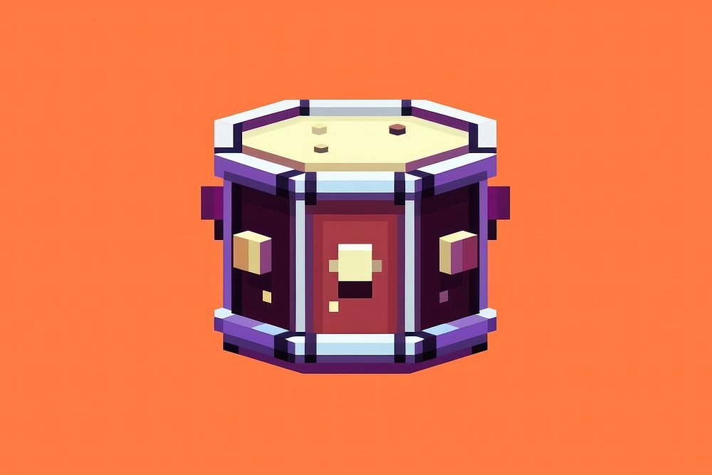 Cute drum shape technology lighting. AI generated Image by rawpixel.