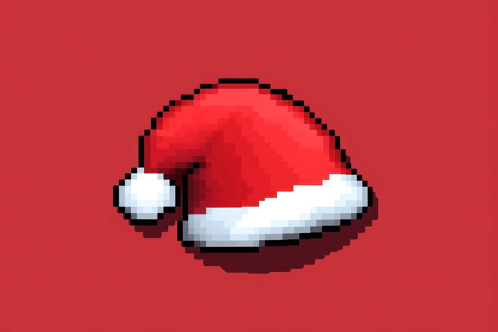 Santa hat shape celebration decoration. AI generated Image by rawpixel.