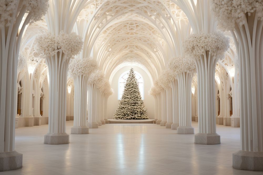 Christmas decoration spirituality architecture. AI generated Image by rawpixel.