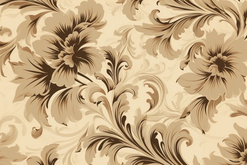 Vintage pattern muted beige art backgrounds creativity. AI generated Image by rawpixel.