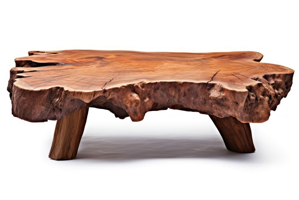 Table wood furniture tree. AI generated Image by rawpixel.