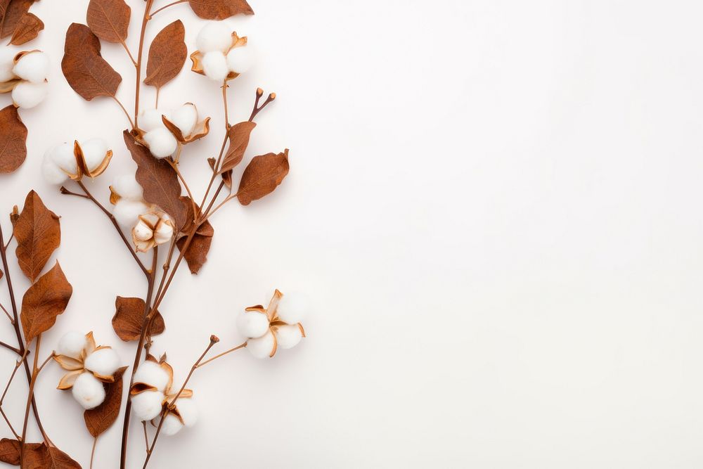 Autumn flower leaf branch. AI generated Image by rawpixel.