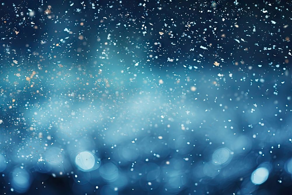 Snowfall backgrounds outdoors glitter. AI generated Image by rawpixel.