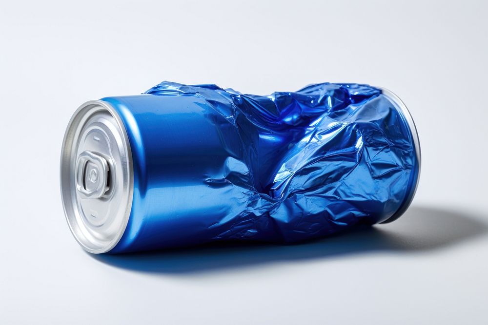 Can blue white background refreshment. AI generated Image by rawpixel.