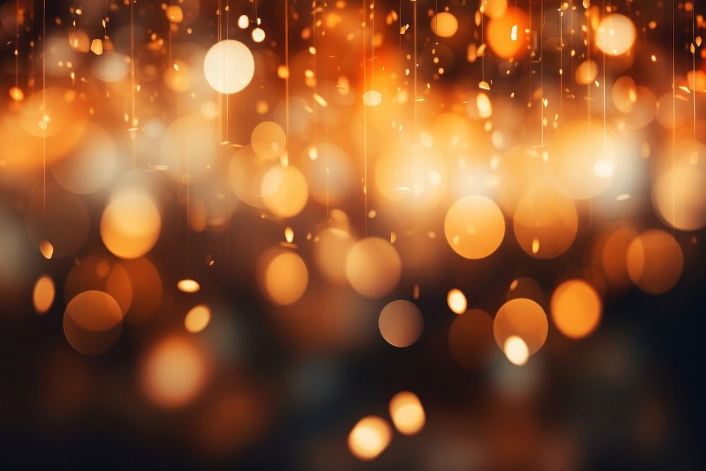 Blurred decorative lighting backgrounds outdoors. AI generated Image by rawpixel.