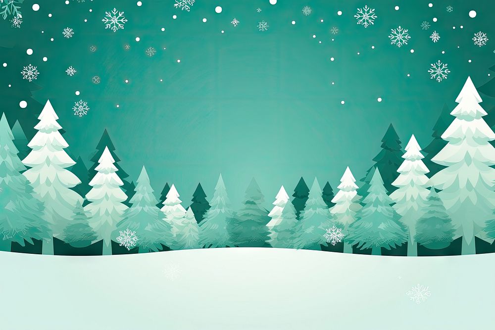 Christmas snow backgrounds outdoors. AI generated Image by rawpixel.