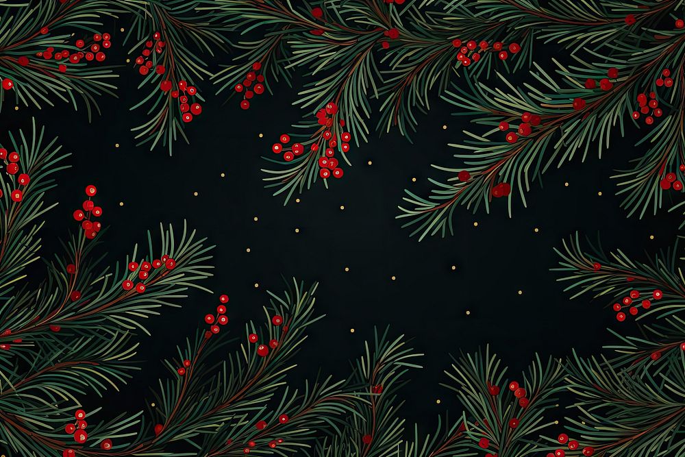 Christmas tree background christmas backgrounds pattern. AI generated Image by rawpixel.