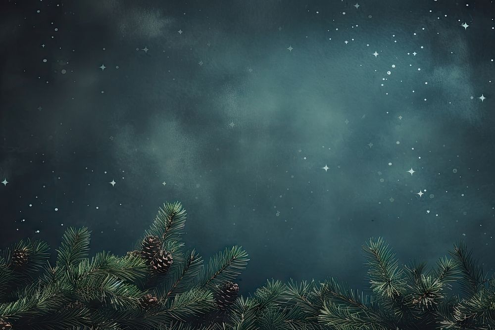 Christmas tree background backgrounds christmas outdoors. AI generated Image by rawpixel.