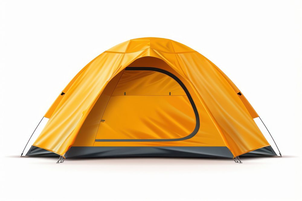 Camping tent outdoors white background. AI generated Image by rawpixel.