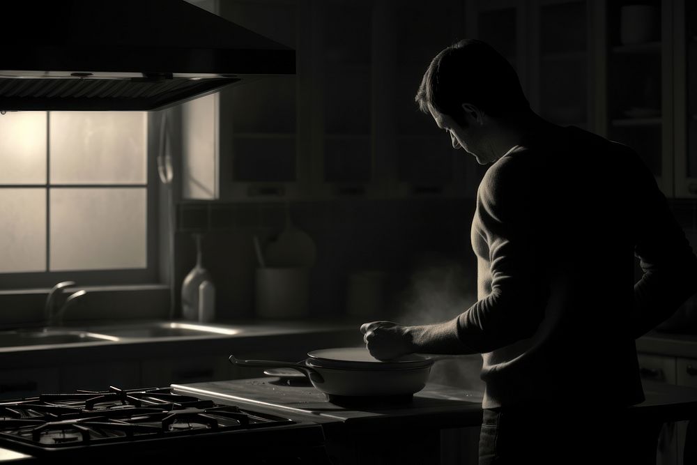 Kitchen light adult food. AI generated Image by rawpixel.