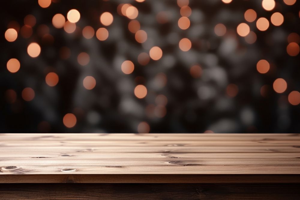 Christmas wood backgrounds table. AI generated Image by rawpixel.