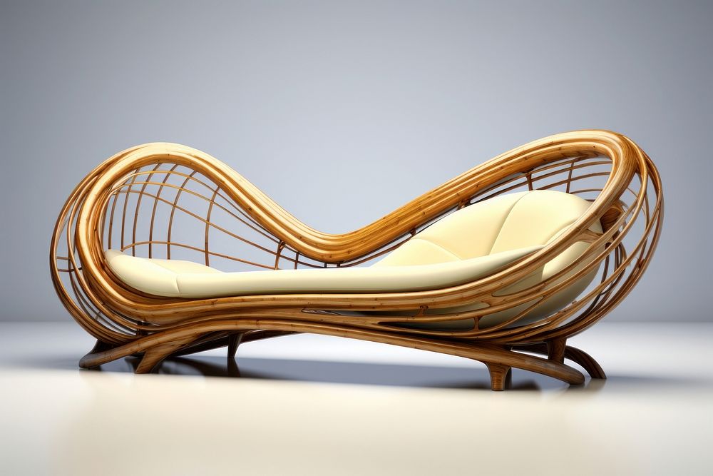 Sofa furniture architecture relaxation. AI generated Image by rawpixel.