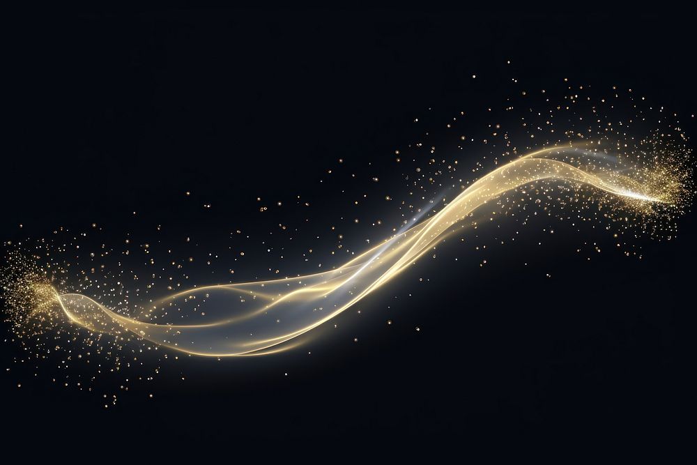 Glitter wave backgrounds fireworks nature. AI generated Image by rawpixel.