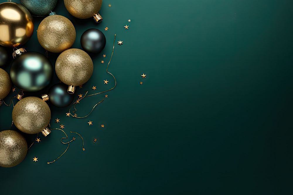 Christmas background backgrounds ornament jewelry. AI generated Image by rawpixel.