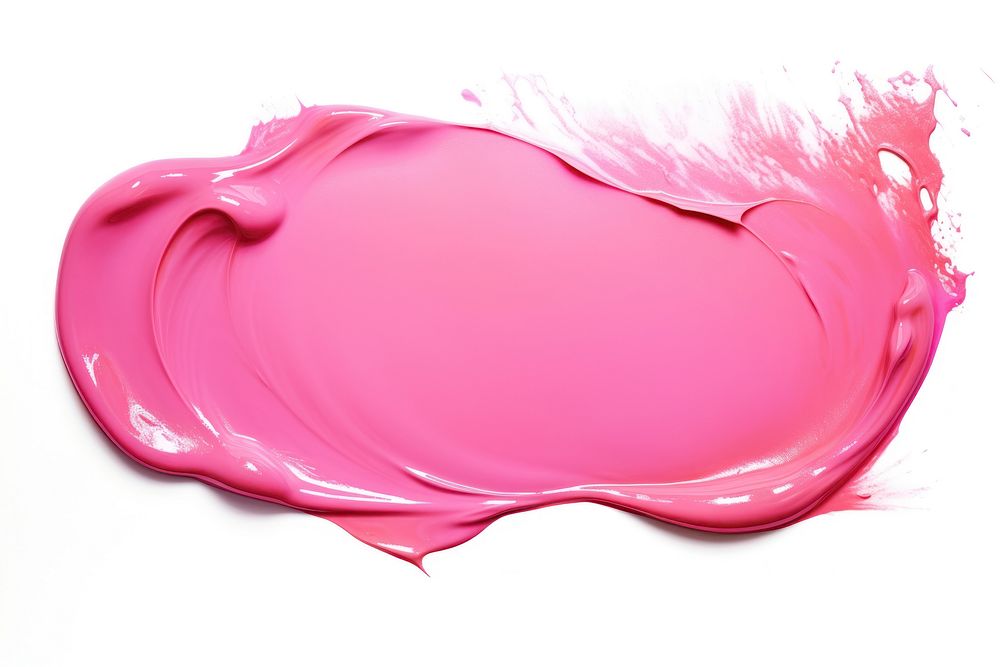Lipstick smears pink white background splattered. AI generated Image by rawpixel.