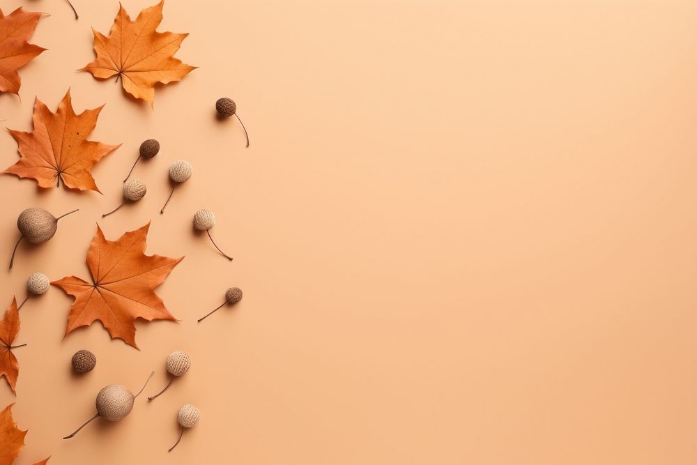 Autumn backgrounds pattern leaves. AI generated Image by rawpixel.