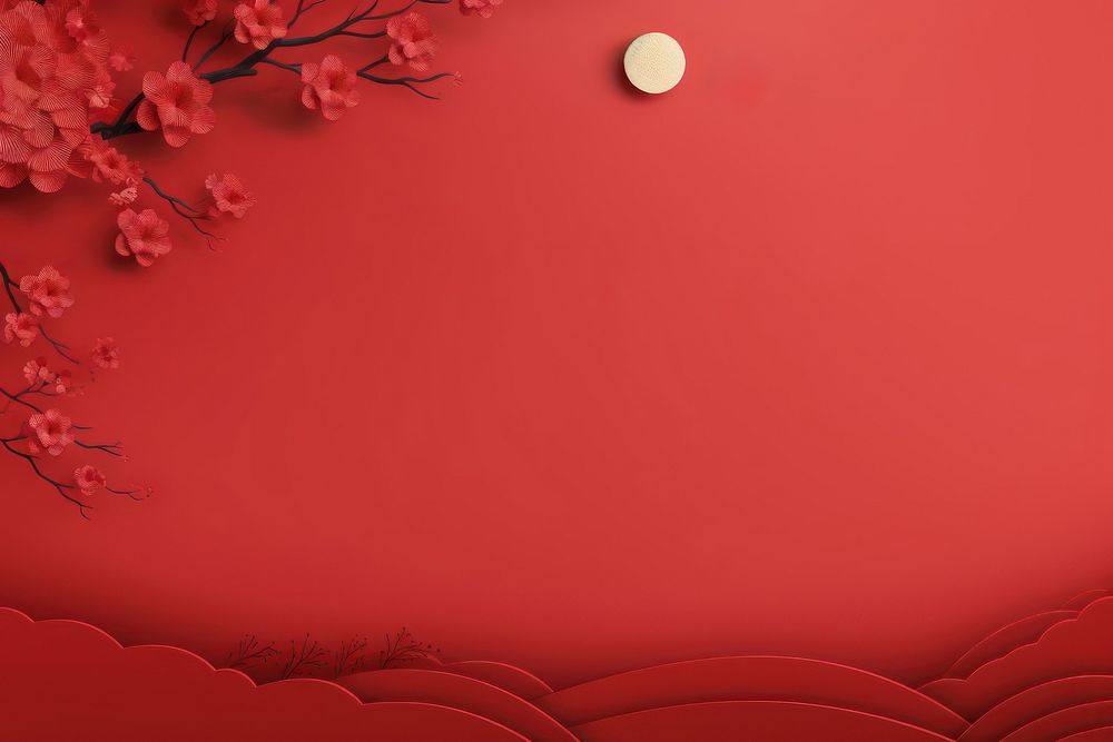 Chinese new year background backgrounds red chinese new year. AI generated Image by rawpixel.
