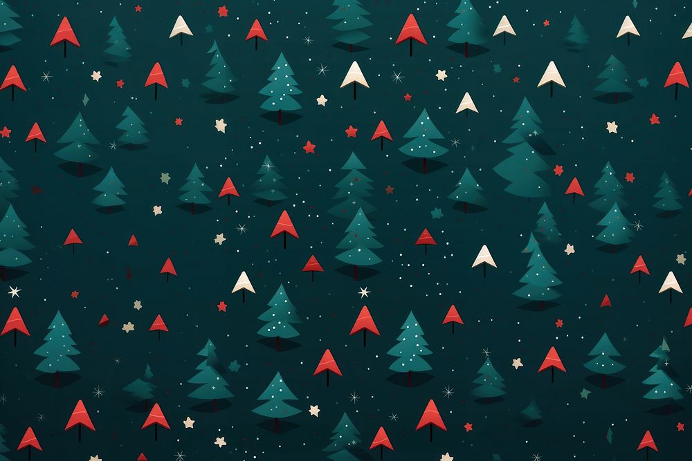 New Year Christmas pattern backgrounds christmas. AI generated Image by rawpixel.