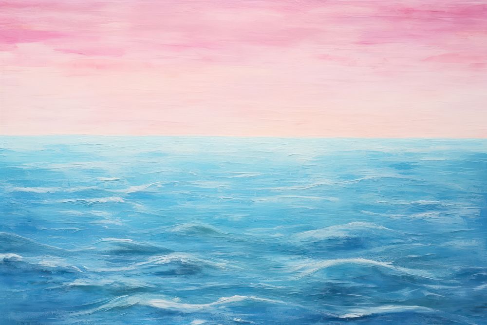 Sea backgrounds outdoors painting. AI generated Image by rawpixel.