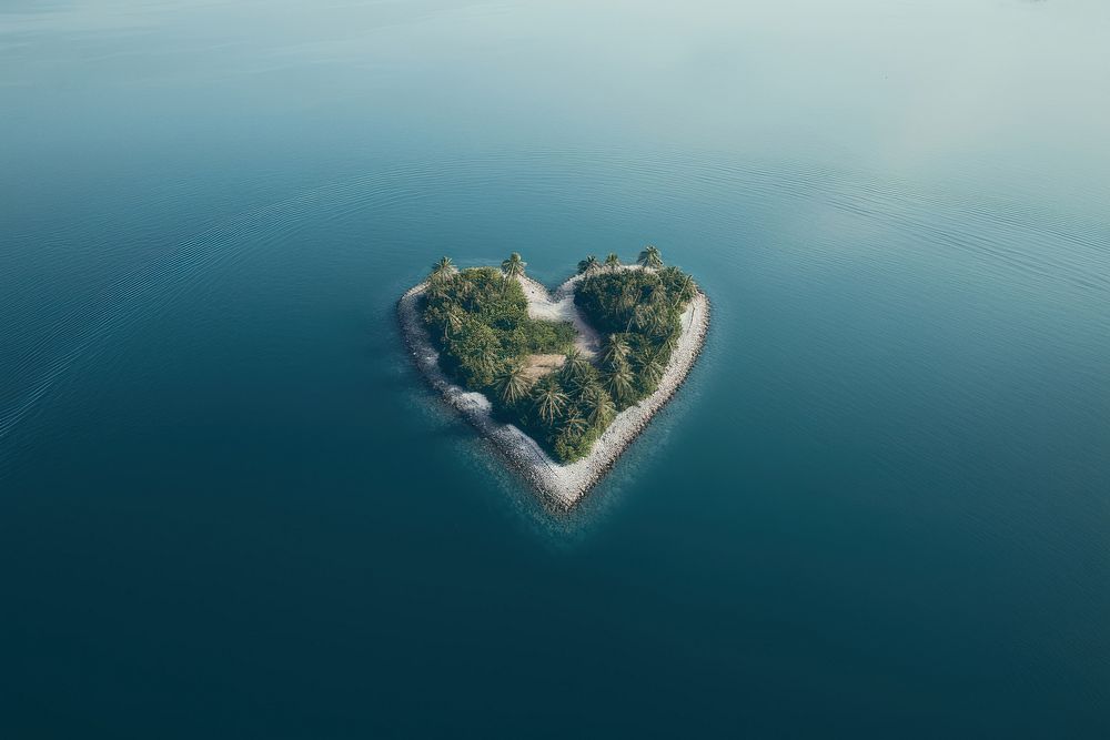 Island outdoors nature island. AI generated Image by rawpixel.