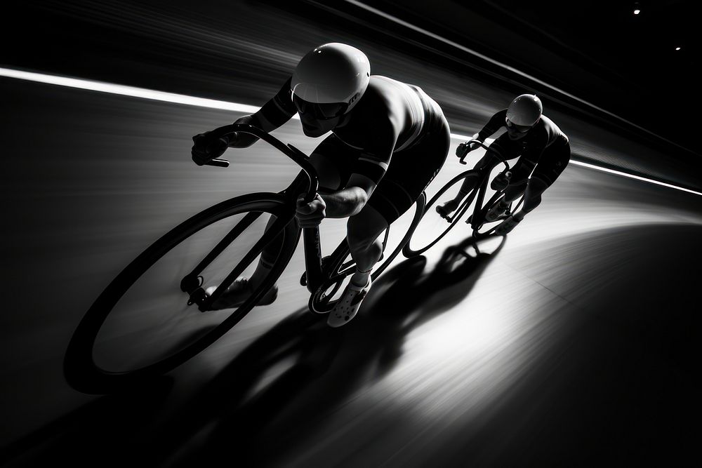 Track cycling sports bicycle vehicle. AI generated Image by rawpixel.