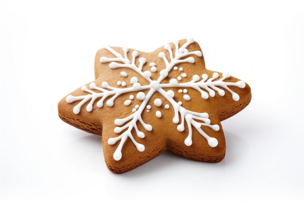 Ginger bread cookie gingerbread dessert icing. AI generated Image by rawpixel.