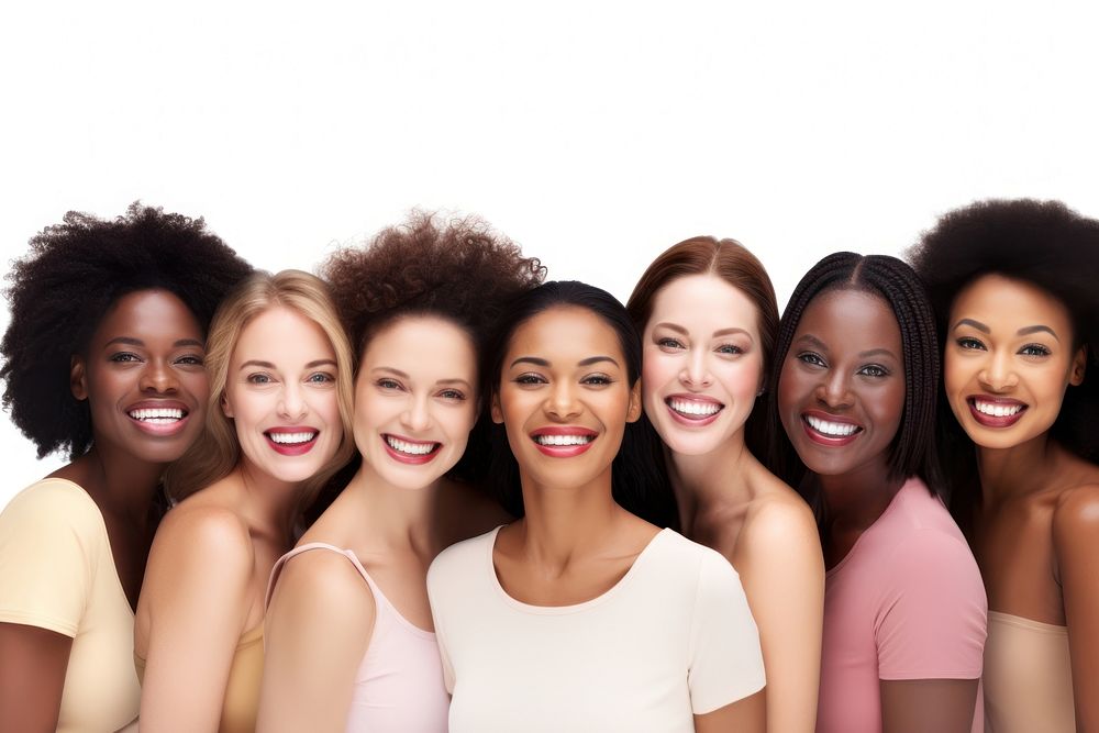 Diversity womens smile laughing adult. AI generated Image by rawpixel.