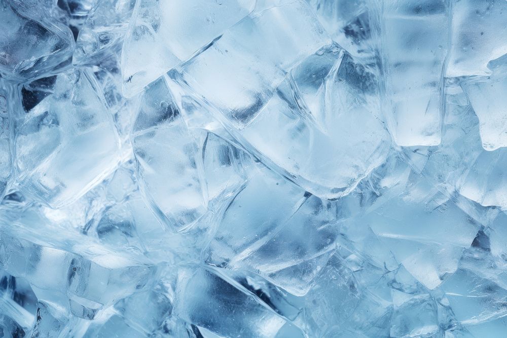 Ice crystal snow backgrounds. AI generated Image by rawpixel.