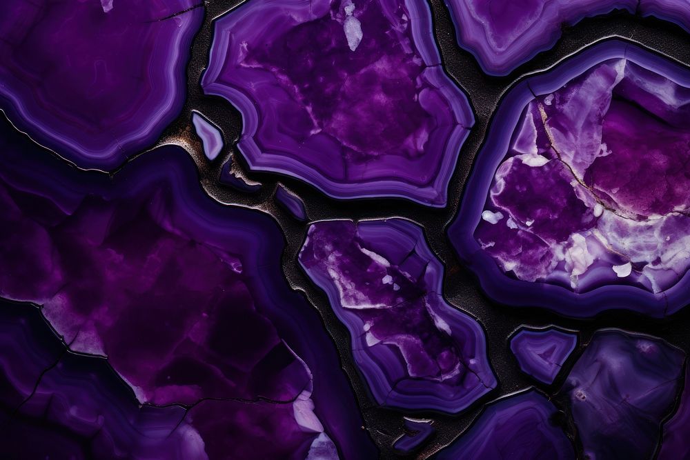 Amethyst druse texture gemstone mineral jewelry. AI generated Image by rawpixel.