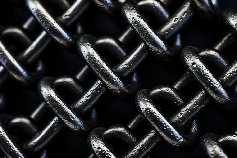 Chain texture chain backgrounds repetition. AI generated Image by rawpixel.