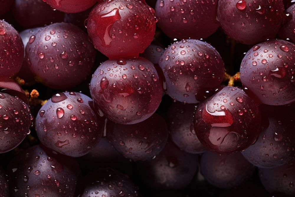 Grapes texture grapes fruit plant. AI generated Image by rawpixel.