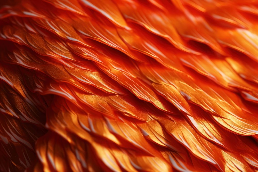 Koi fish texture pattern petal bird. AI generated Image by rawpixel.