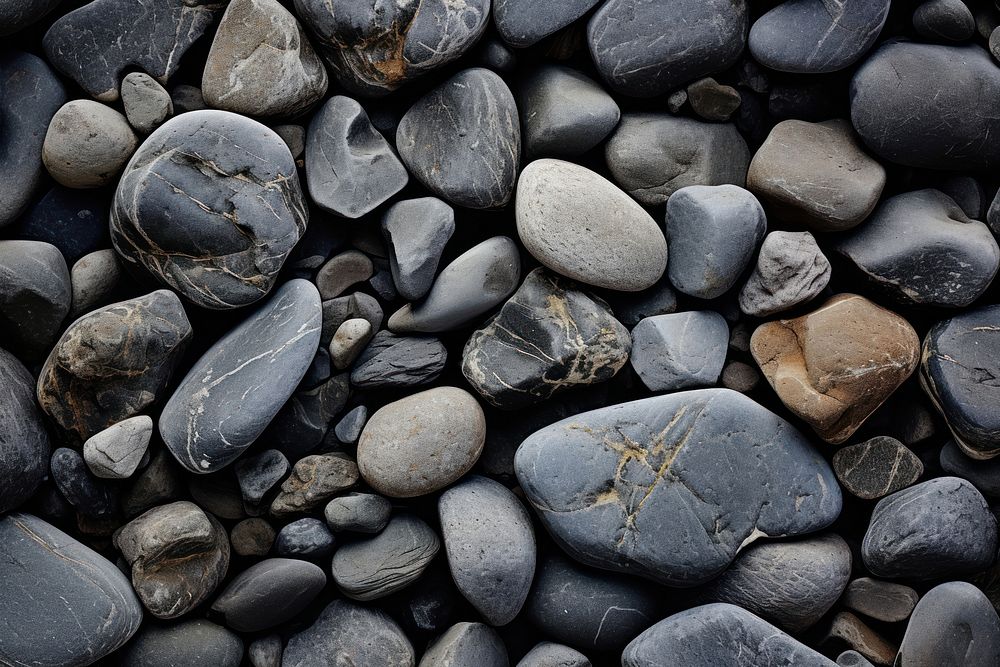 Stone texture pebble stone rock. AI generated Image by rawpixel.