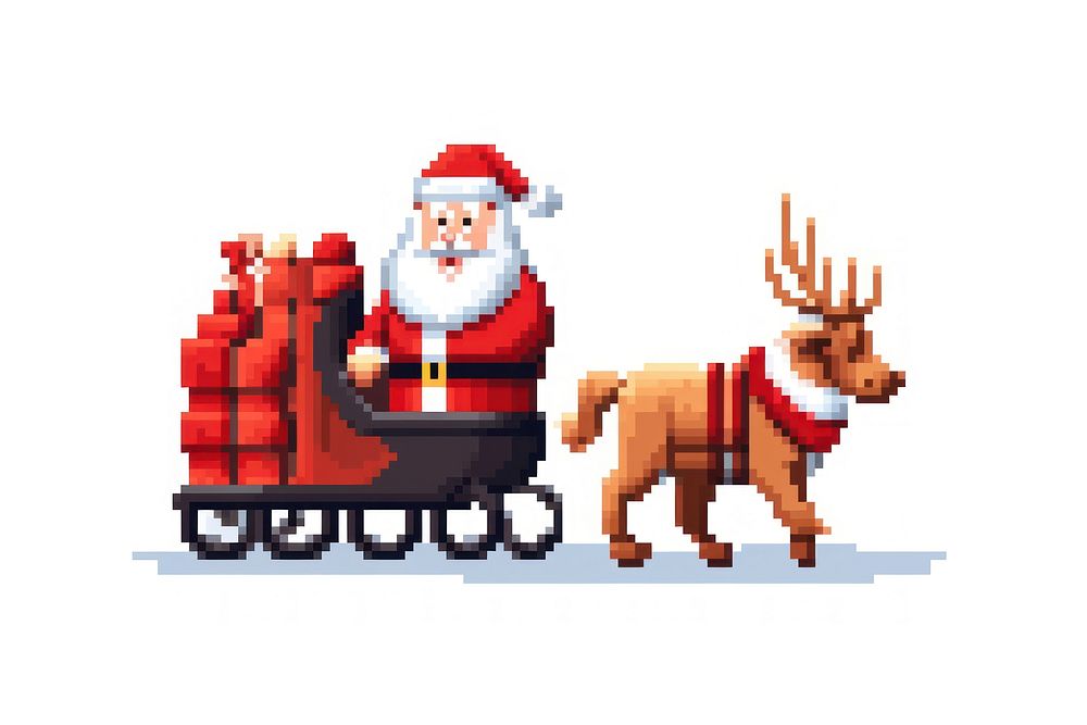 Santa claus christmas mammal representation. AI generated Image by rawpixel.