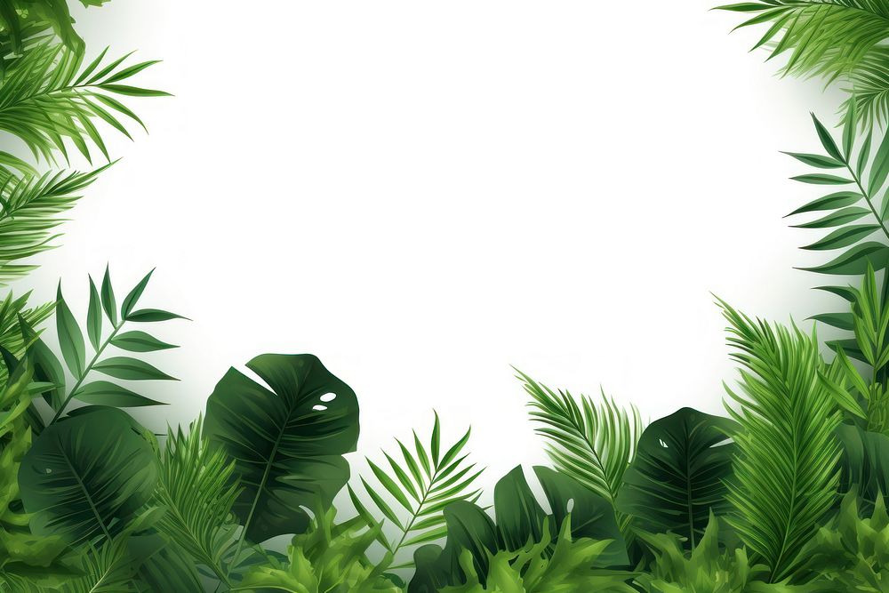 Tropical forest nature plant green. AI generated Image by rawpixel.