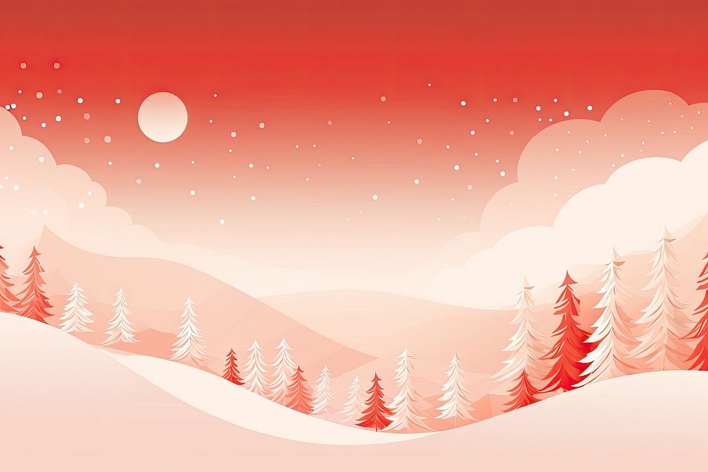 Background christmas snow backgrounds. AI generated Image by rawpixel.