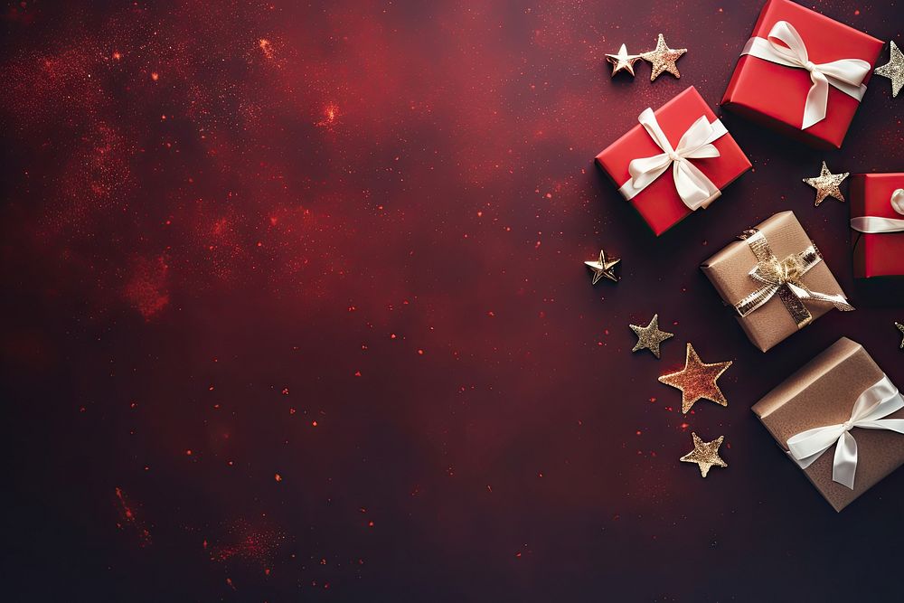 Decoration christmas gift star. AI generated Image by rawpixel.
