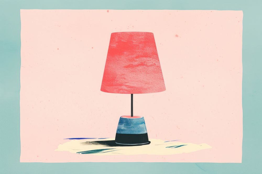 Lamp lampshade art electricity. AI Free Photo Illustration rawpixel