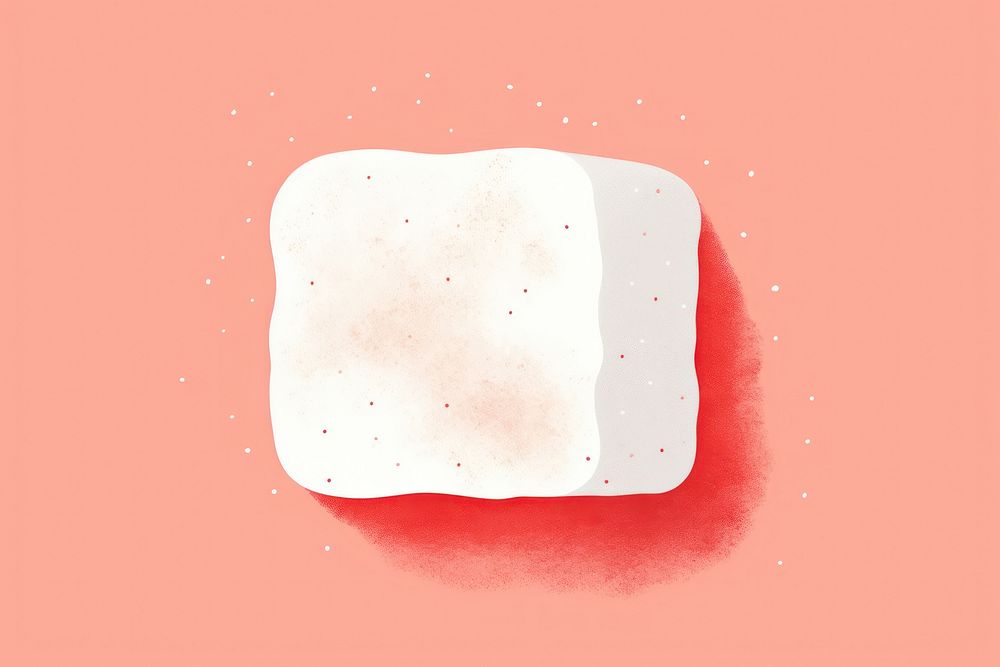 Hot chocolate marshmallow food art rectangle. AI generated Image by rawpixel.