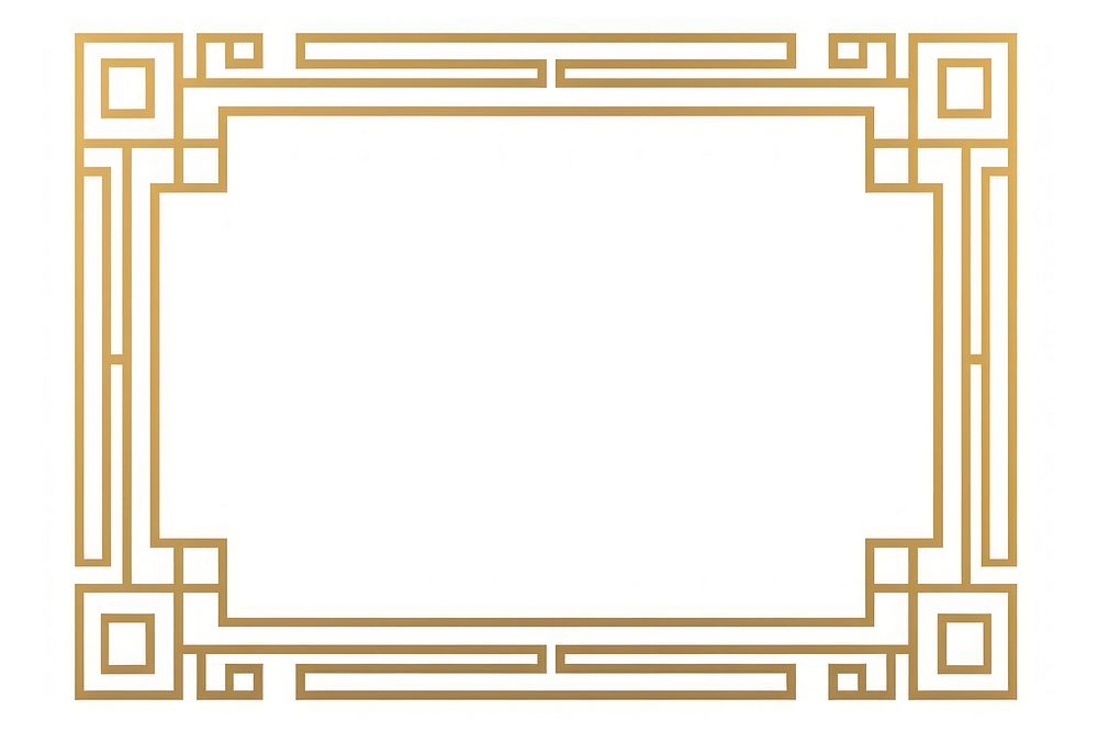 Chinese frame backgrounds line gold. AI generated Image by rawpixel.