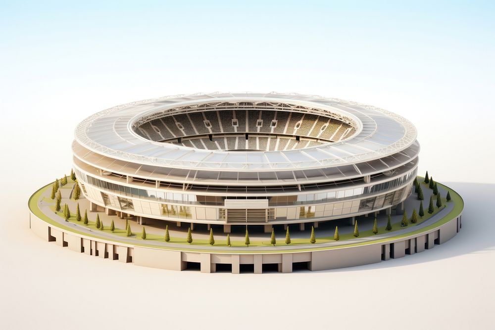 Stadium stadium architecture outdoors. AI generated Image by rawpixel.