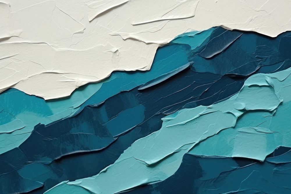 Ocean backgrounds abstract art. AI generated Image by rawpixel.