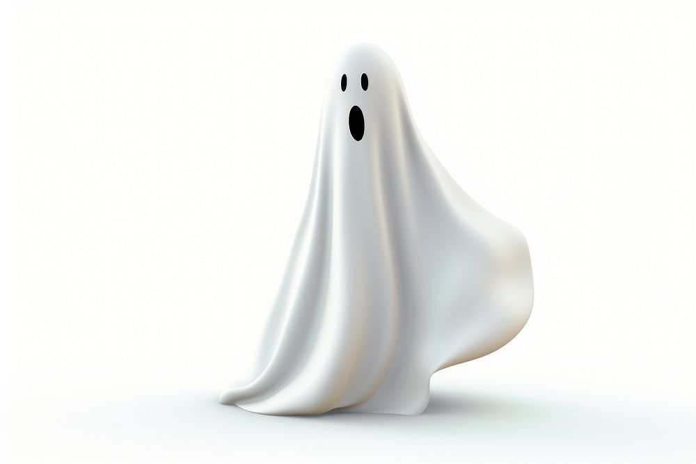 Halloween ghost white representation celebration. AI generated Image by rawpixel.